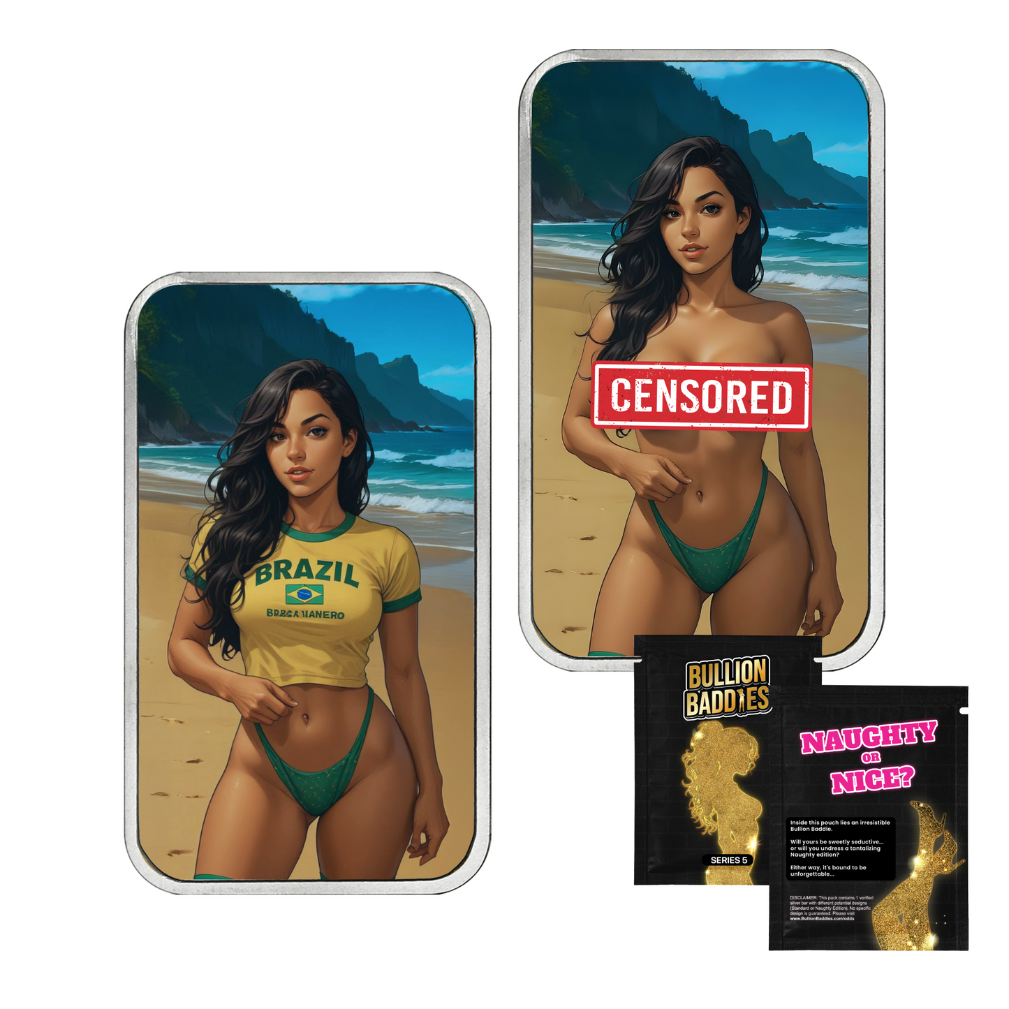 Bullion Baddies Base Set Pack Series 5: World Passport