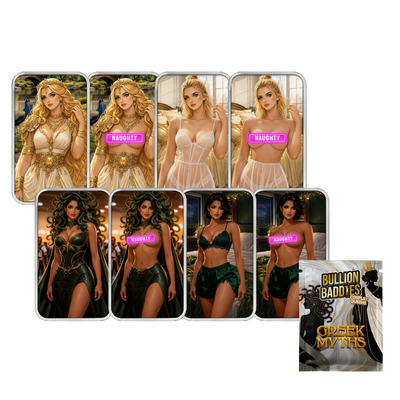 Bullion Baddies Special Edition Luxe Pack 2: Greek Mythology Hera and Medusa