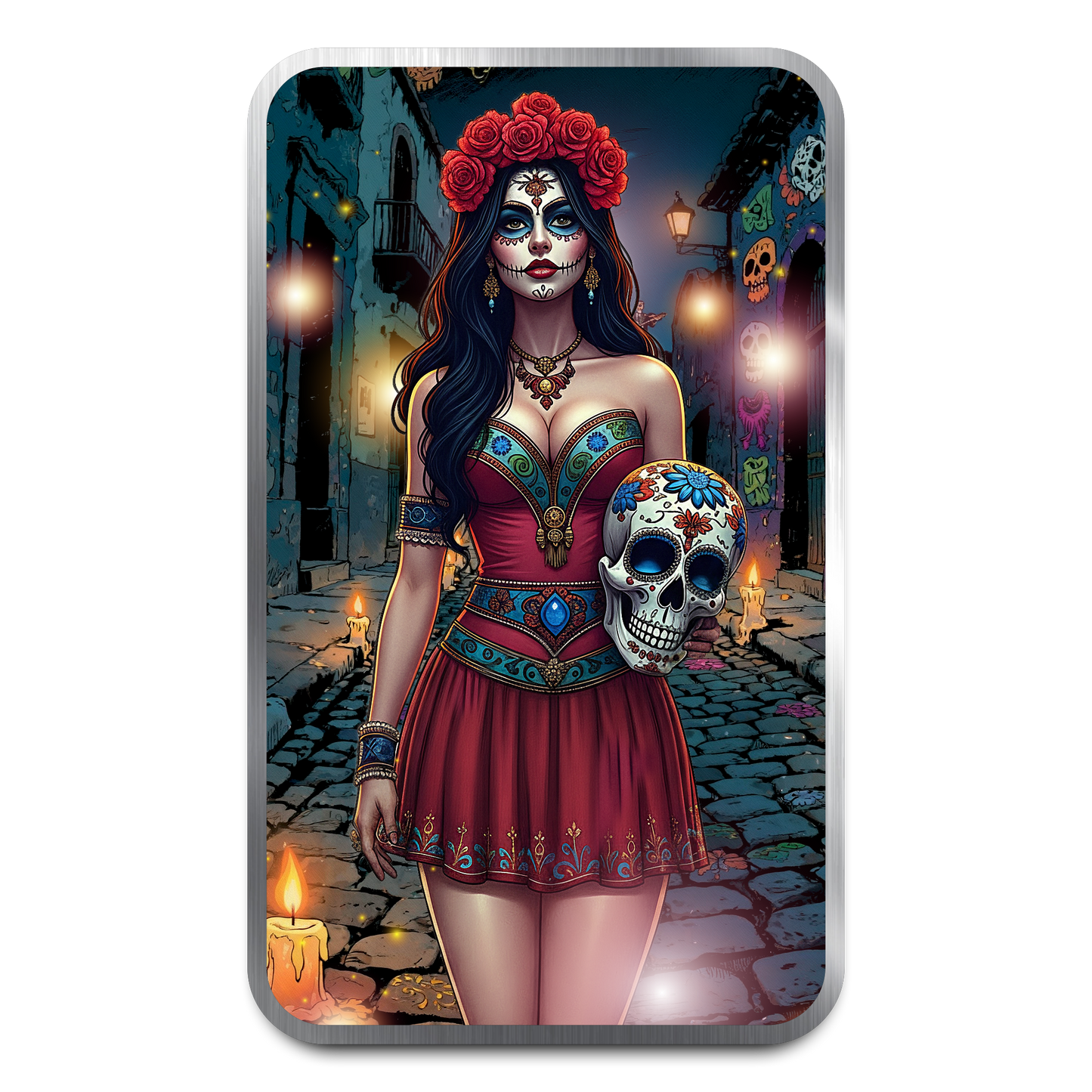 Bullion Baddies Special Edition 7: Halloween – Mortuary Michelle & Carlita Calavera