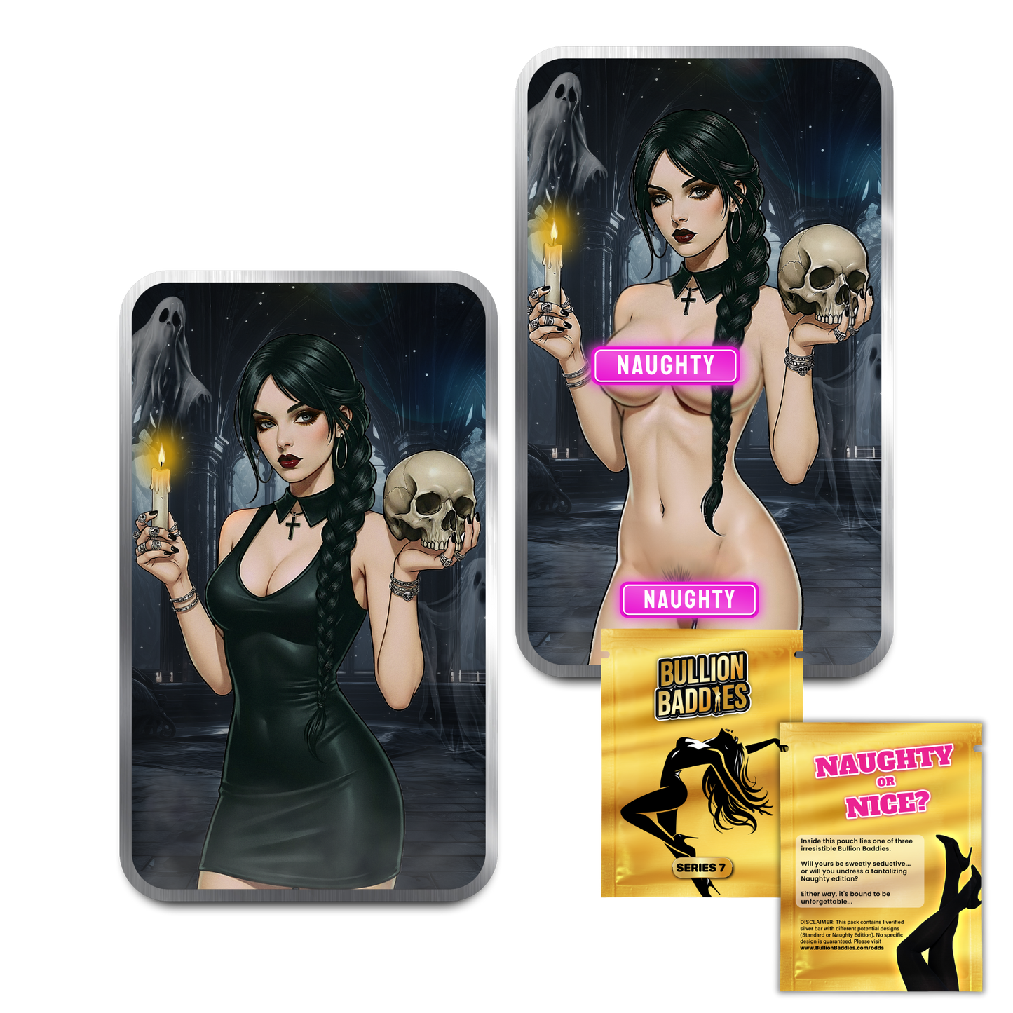Bullion Baddies Special Edition 7: Halloween – Mortuary Michelle & Carlita Calavera