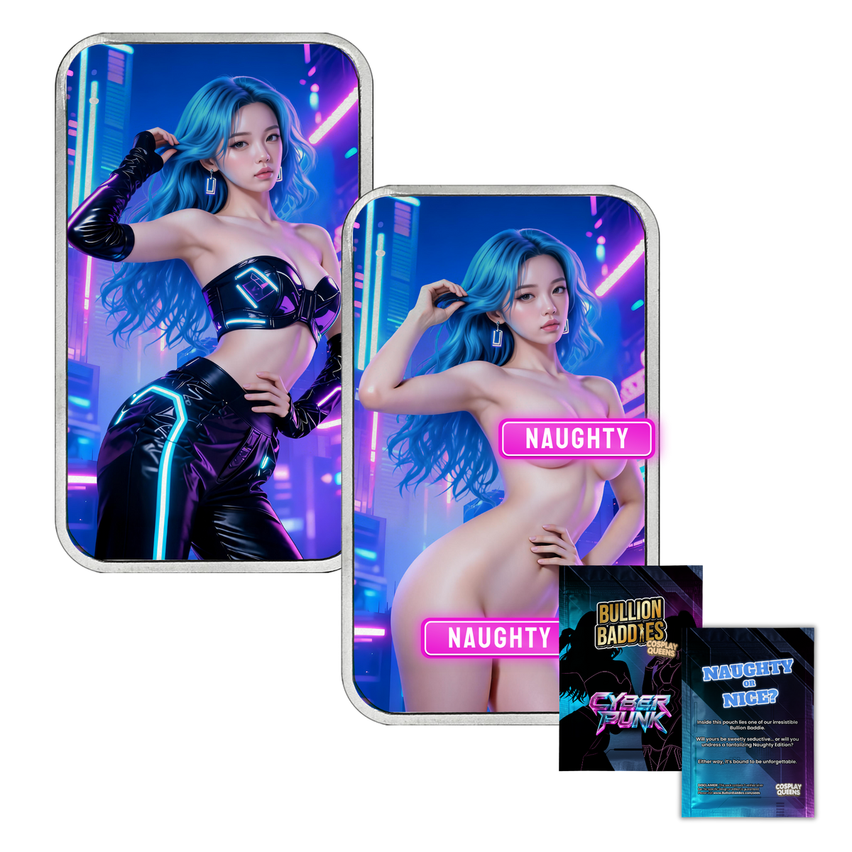 Bullion Baddies Special Edition Luxe Pack 4: Cyber Punk
