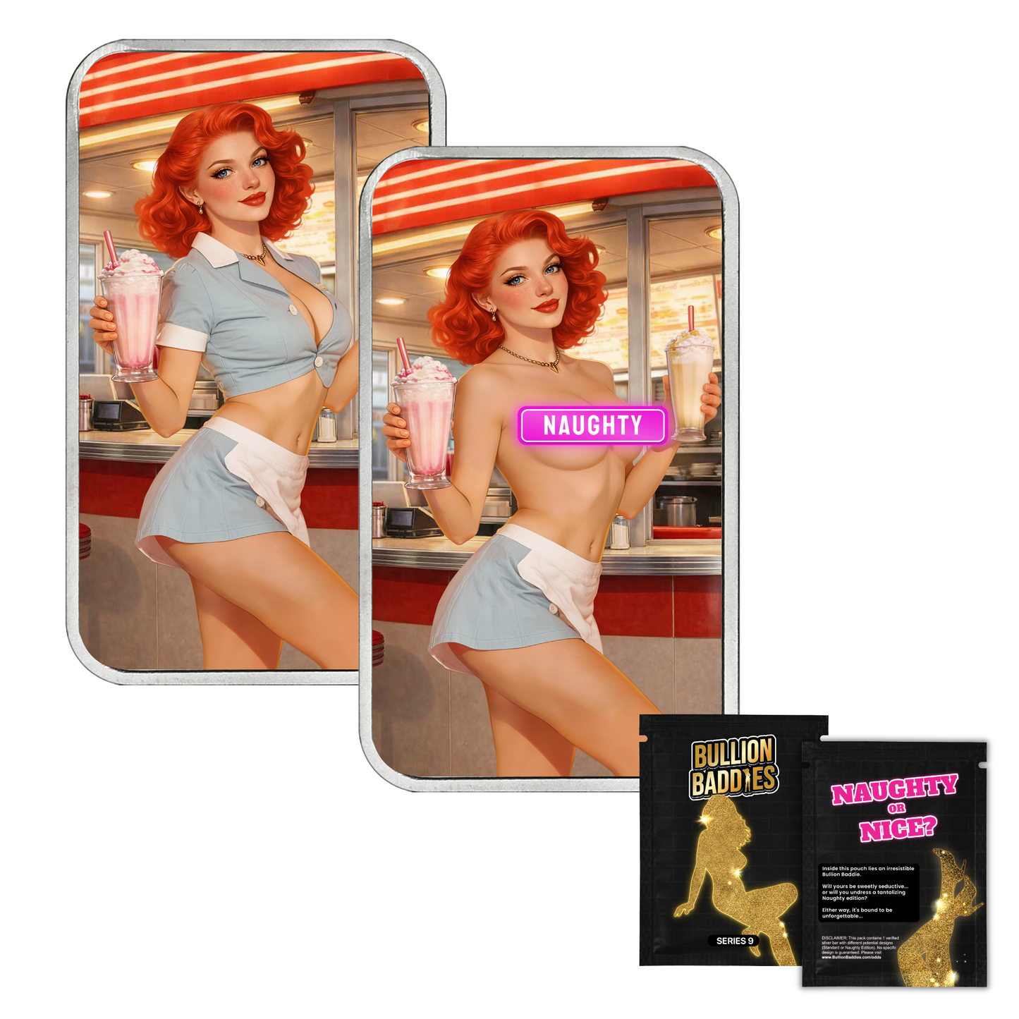 Bullion Baddies Base Set Pack Series 9: American Sweethearts