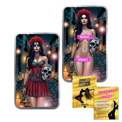 Bullion Baddies Special Edition 7: Halloween – Mortuary Michelle & Carlita Calavera