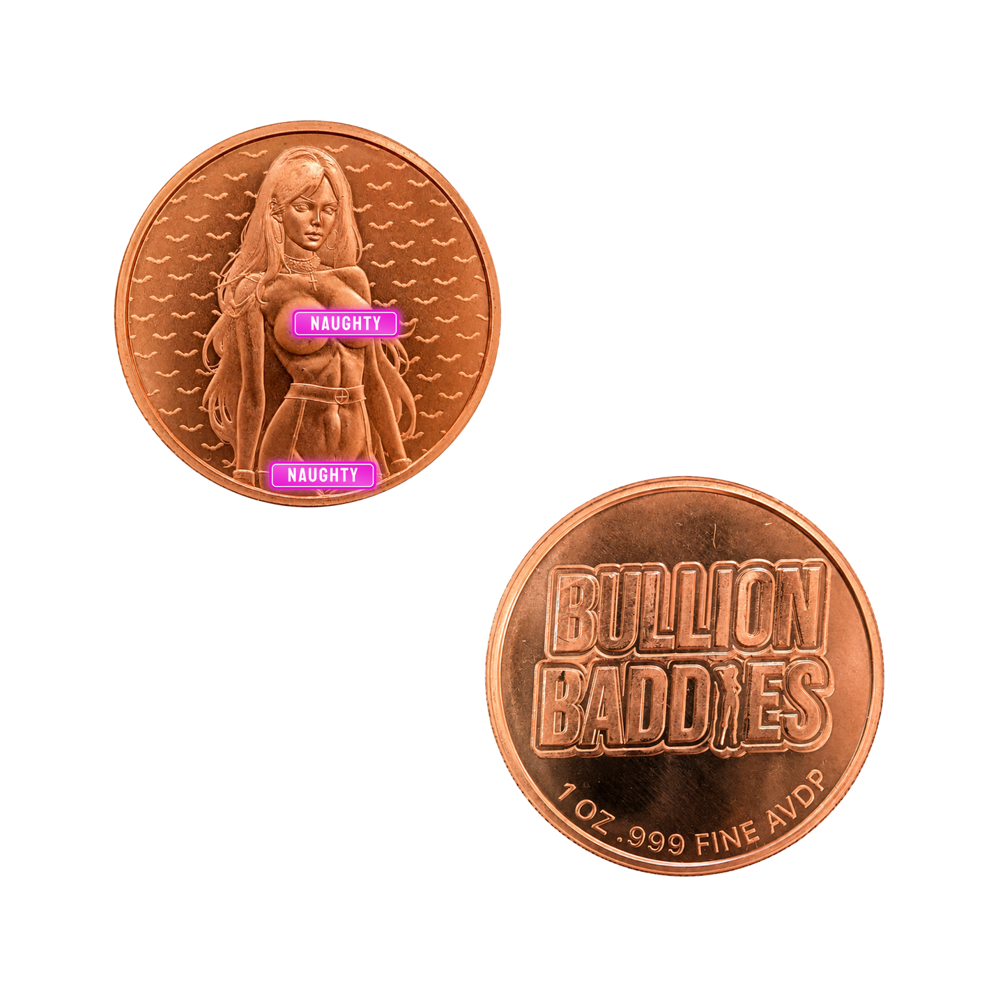 Bullion Baddies Copper Coin - Mortuary Michelle