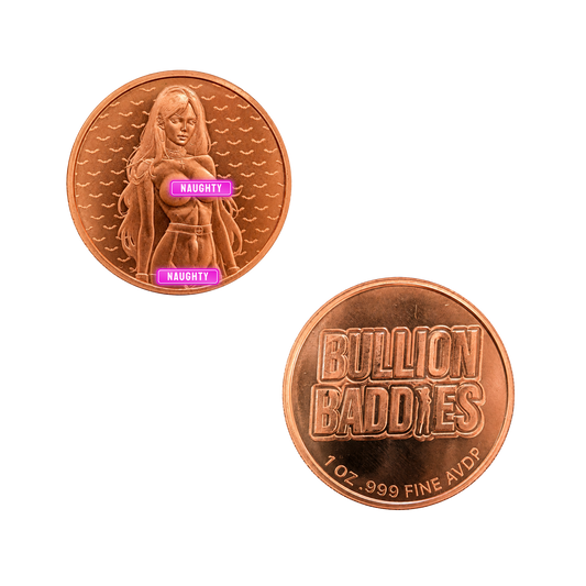 Bullion Baddies Copper Coin - Mortuary Michelle