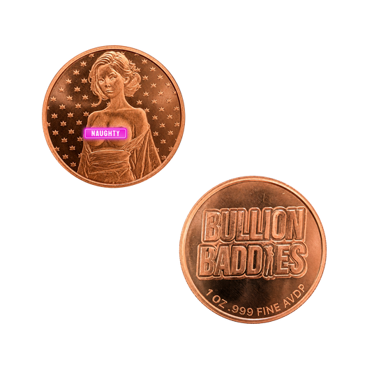 Bullion Baddies Copper Coin - Sakura Silk