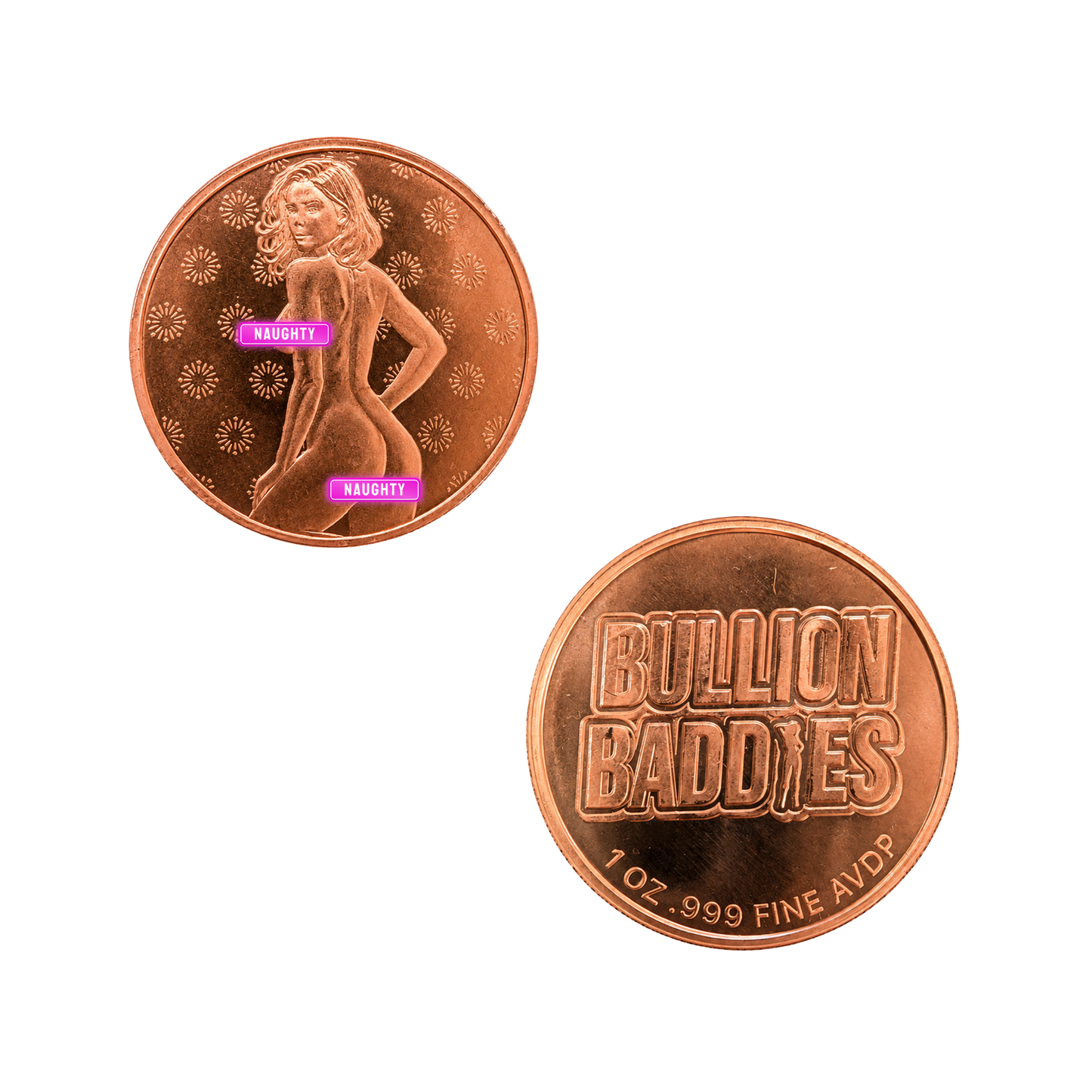 Bullion Baddies Copper Coin - Betty Ross