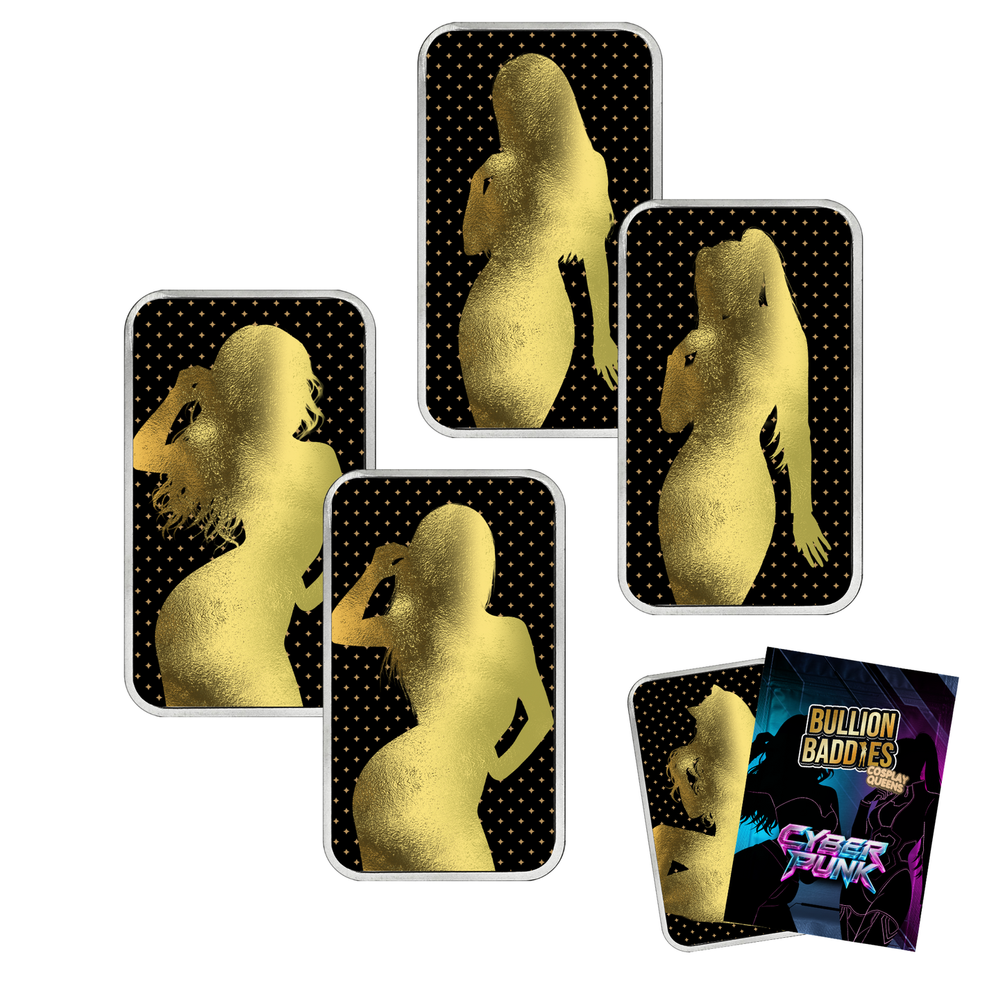 Bullion Baddies Special Edition Luxe Pack 4: Cyber Punk
