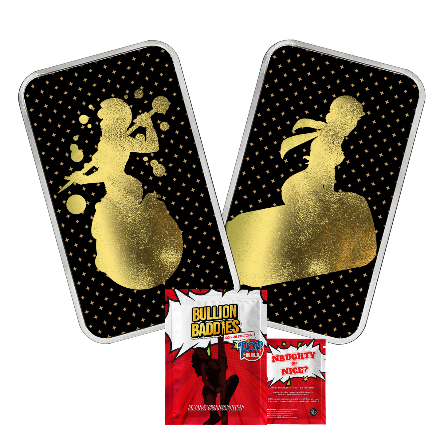 Bullion Baddies Collab Edition 2: Pop Kill - Amanda Conner Edition