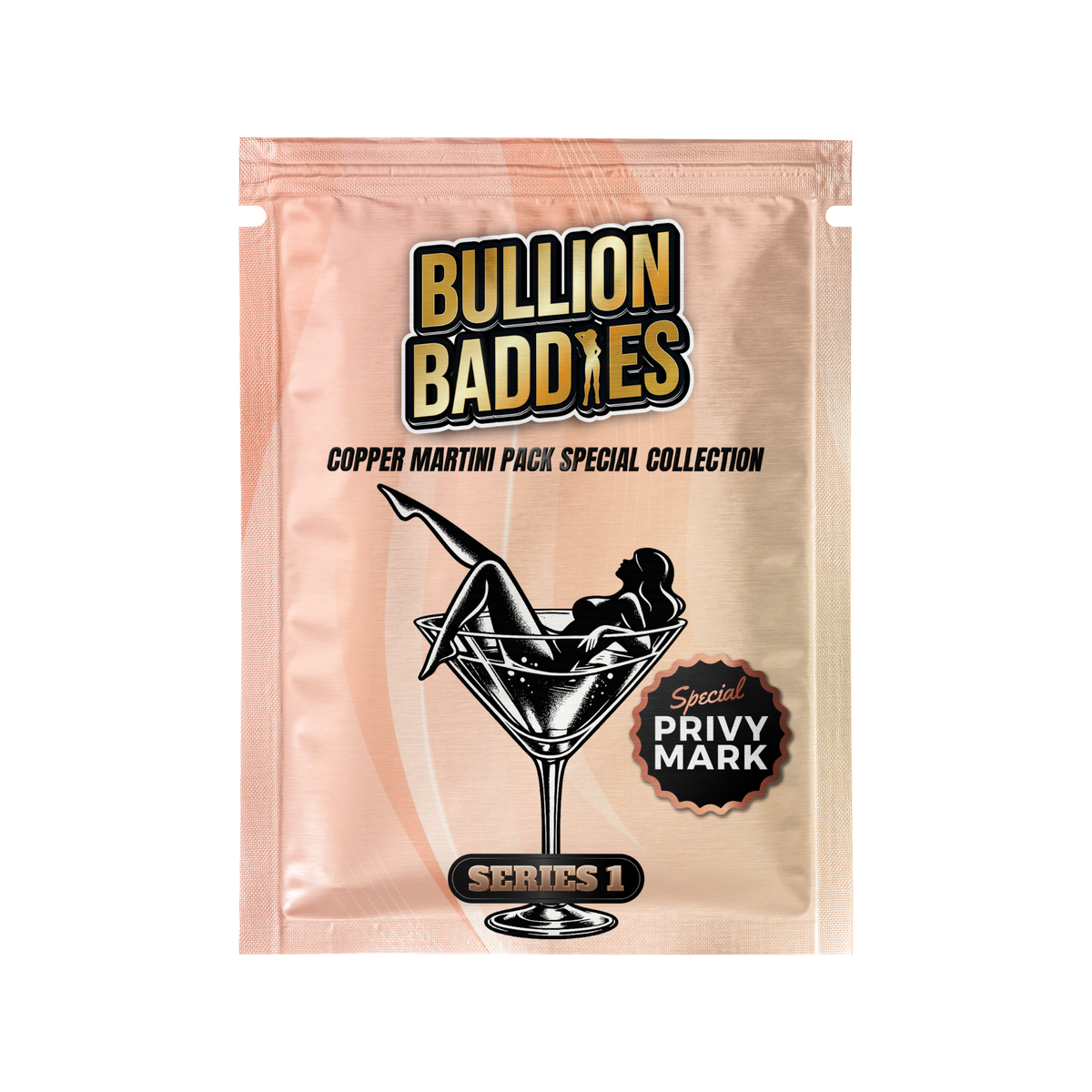 Bullion Baddies Copper Mystery Pack Special Edition 1: Martini