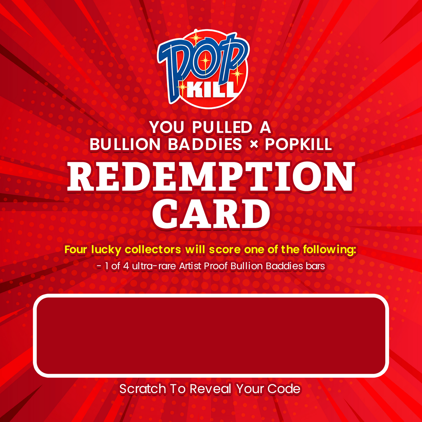 Bullion Baddies Collab Edition 2: Pop Kill - Amanda Conner Edition
