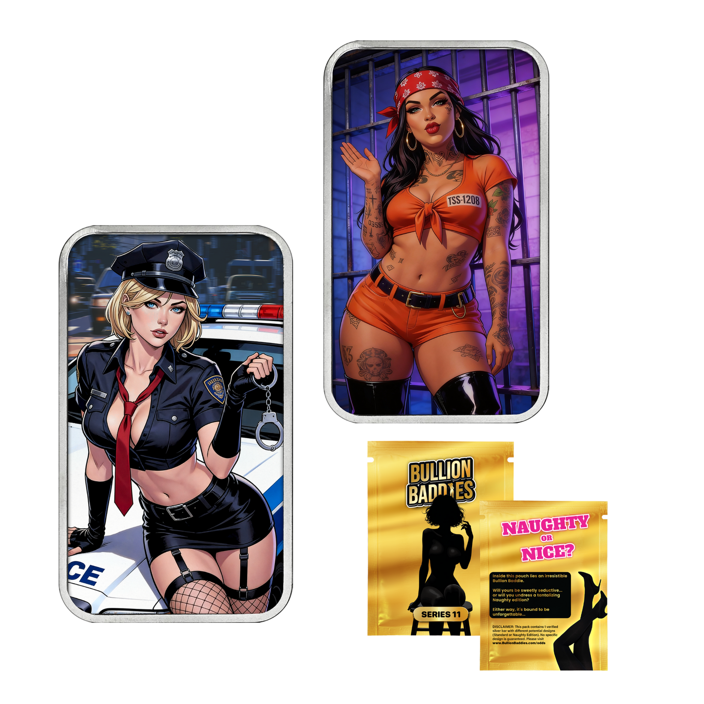 Bullion Baddies Special Edition 11: Framed Frida & Candy Cuffs