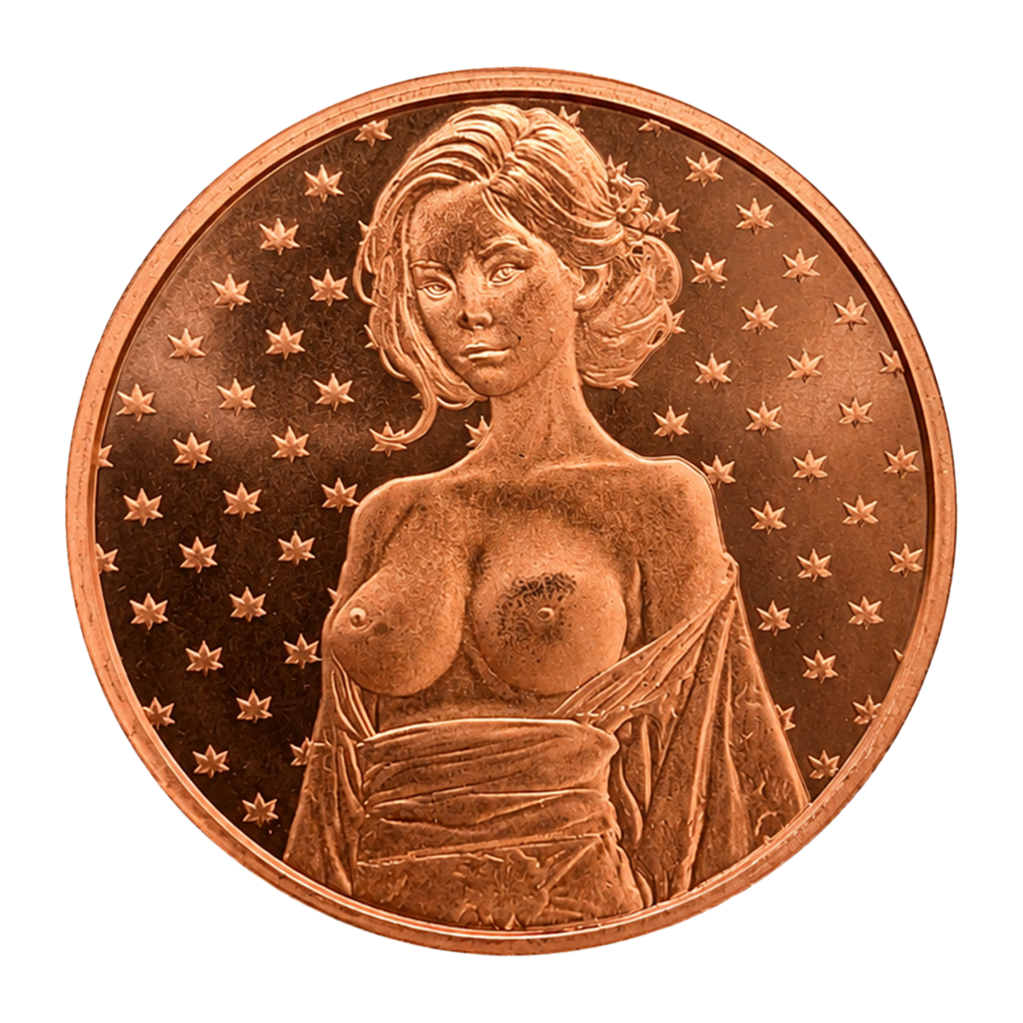 Bullion Baddies Copper Coin - Sakura Silk