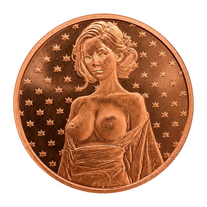 Bullion Baddies Copper Coin - Sakura Silk