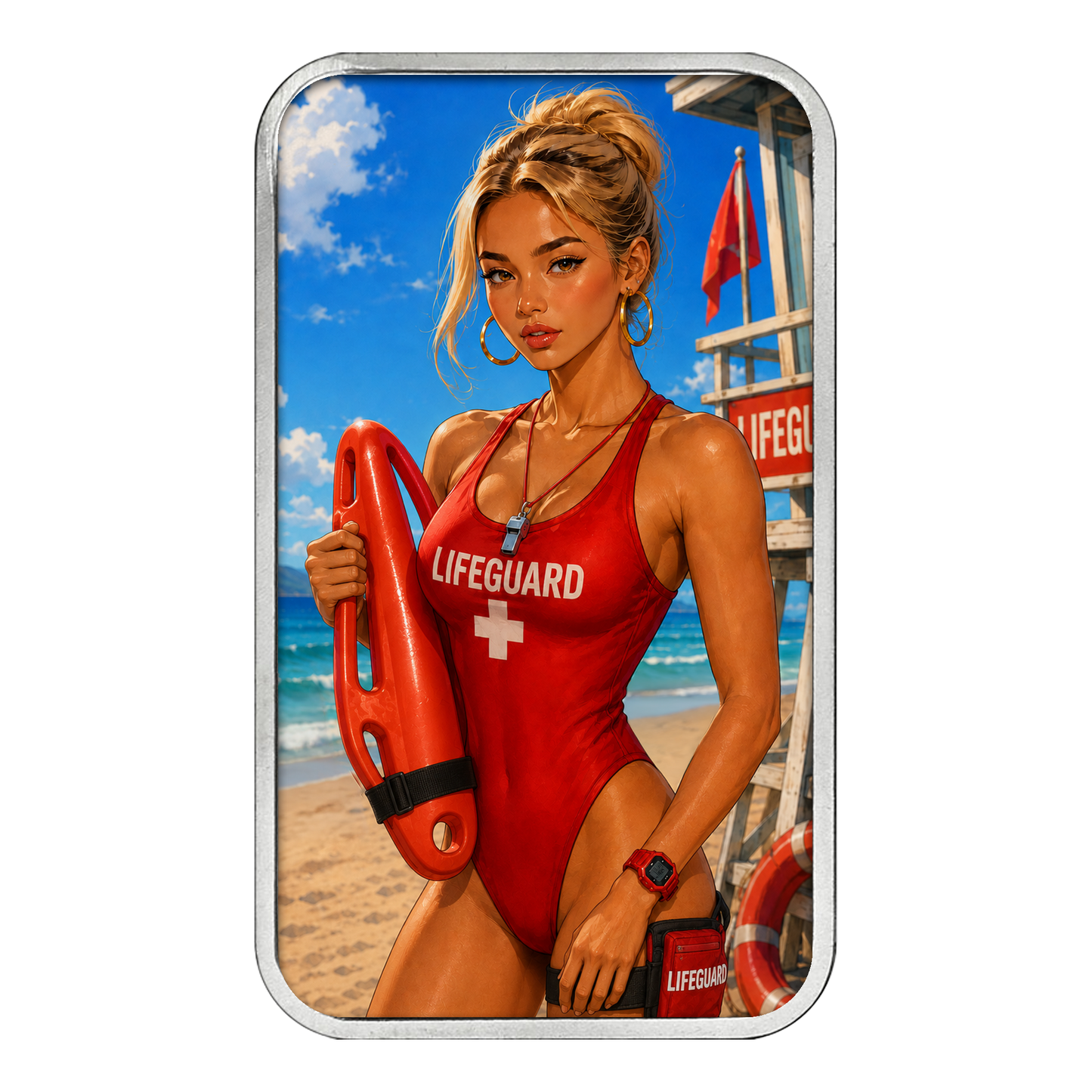 Bullion Baddies Snack Pack Series 5: Lifeguard & Ice Cream