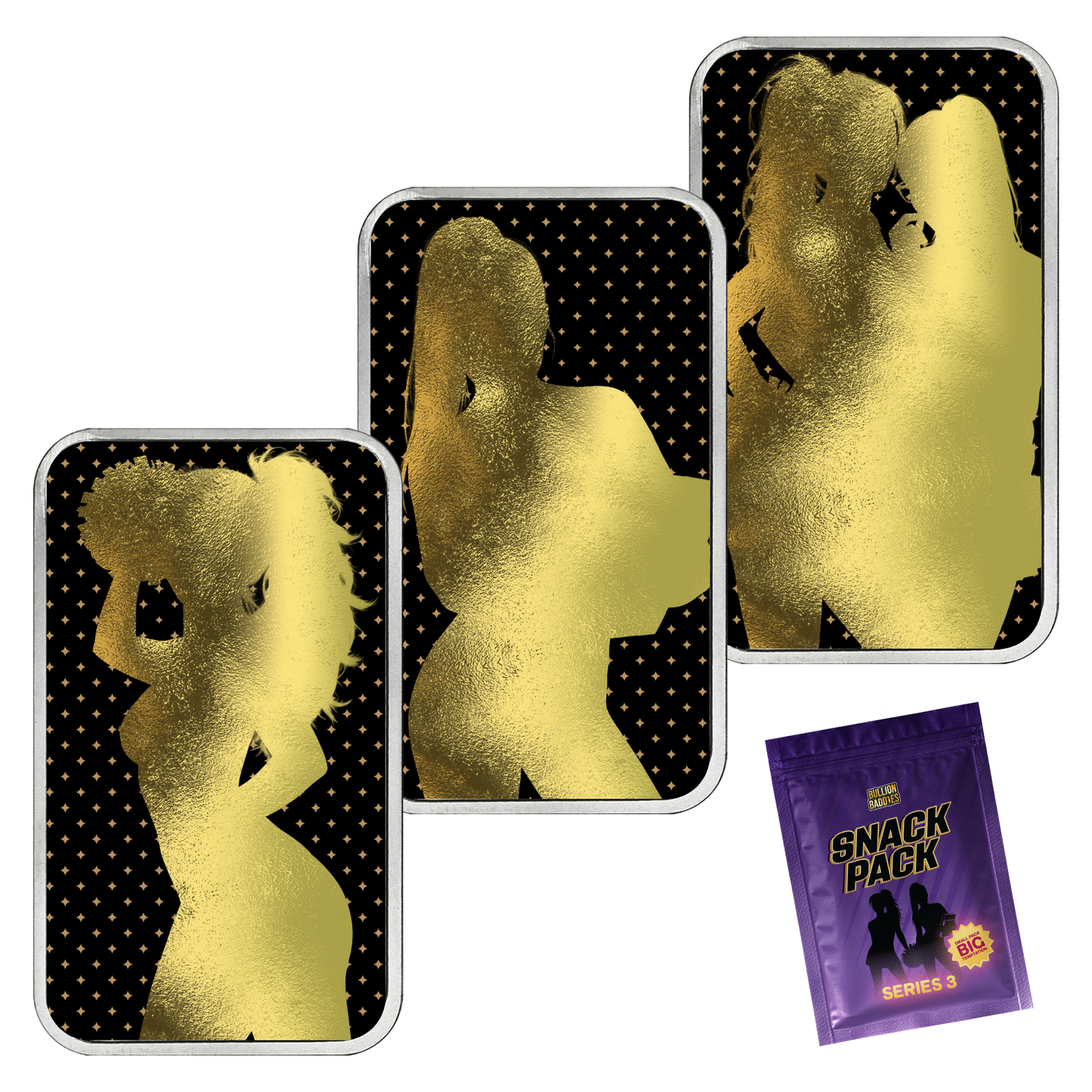 Bullion Baddies Snack Pack Series 3: Nerd & Cheerleader