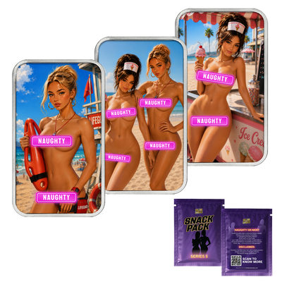 Bullion Baddies Snack Pack Series 5: Lifeguard & Ice Cream