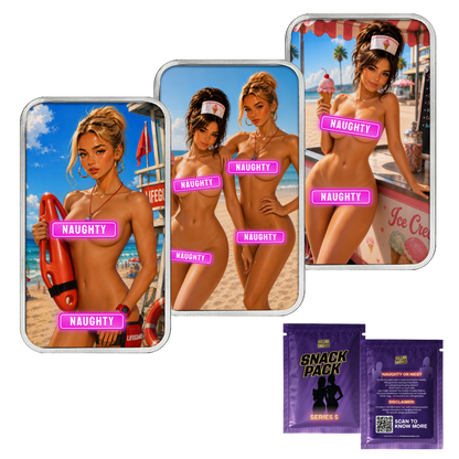 Bullion Baddies Snack Pack Series 5: Lifeguard & Ice Cream